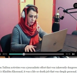 The Fearless Journalist Spotlighting Afghanistan's Women